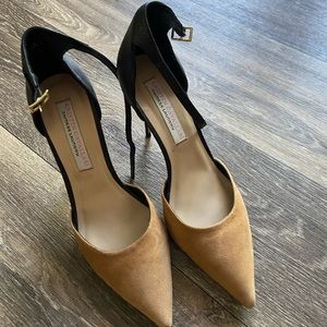 Chinese Laundry Kristin Cavallari Two Tone Ankle Strap Pumps - Drifter